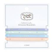 Bracelet Set-Threads Of Faith-Silicone-Easter Sayings (Set Of 4) | SHOPtheWORD