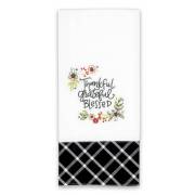 Tea Towel-Thankful Grateful Blessed (18 x 28) | SHOPtheWORD