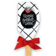 Spatula-Friends Gather Here-W/Measuring Table On Back (Silicone) | SHOPtheWORD