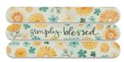 Emery Boards-Simple Inspirations-Simply Blessed (Set Of 3) | SHOPtheWORD