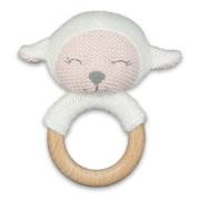 Teething Rattle-Lamb (5") | SHOPtheWORD