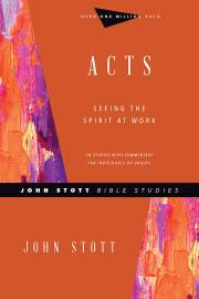 Acts (John Stott Bible Studies) by John RW Stott | SHOPtheWORD
