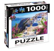 Jigsaw Puzzle-Greece-Santorini Island (1000 Pieces) | SHOPtheWORD