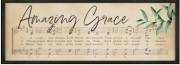 Framed Art-Vintage Praise-Amazing Grace (45.75 x 16.75) | SHOPtheWORD
