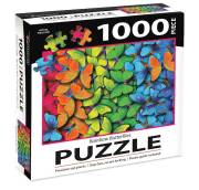 Jigsaw Puzzle-Rainbow Butterflies (1000 Pieces) | SHOPtheWORD