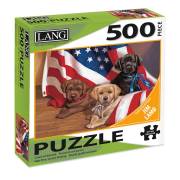 Jigsaw Puzzle-American Puppy (500 Pieces) | SHOPtheWORD