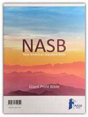 NASB 2020 Giant Print Text Bible-Grey Leathertex Indexed (#3335-I) | SHOPtheWORD