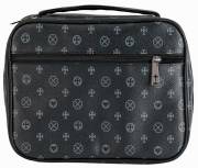 Bible Cover-Faith Collection Cross & Heart-X Large-Black | SHOPtheWORD