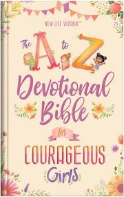 NLV The A To Z Devotional Bible For Courageous Girls-Hardcover | SHOPtheWORD
