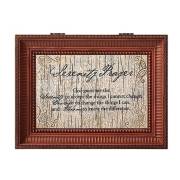 Music Box-Serenity Prayer-Brown/How Great Thou Art (8" X 6.25" X 2.75") | SHOPtheWORD