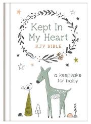 KJV Kept In My Heart Bible (Boy Cover)-Hardcover | SHOPtheWORD