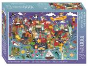 Jigsaw Puzzle-Abbie And Jack Across The USA w/Poster (1000 Piece Soft Touch) | SHOPtheWORD