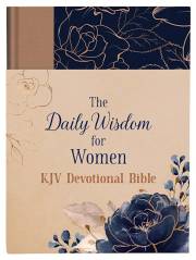 KJV The Daily Wisdom For Women Devotional Bible-Hardcover (Sep) | SHOPtheWORD