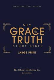 NIV The Grace And Truth Study Bible/Large Print (Comfort Print)-Hardcover | SHOPtheWORD