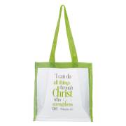 Tote Clear I Can Do All Things Phil. 4:13 | SHOPtheWORD