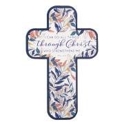 Cross Bookmark All Things Through Christ Phil 4:13 (Pack Of 12) | SHOPtheWORD