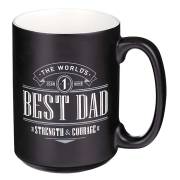 Ceramic Mug Best Dad Joshua 1:9 | SHOPtheWORD