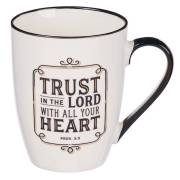 Ceramic Mug Trust In The Lord Prov. 3:5 | SHOPtheWORD