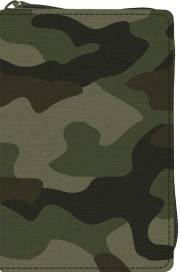 ESV Compact Bible-Camo Canvas With Zipper | SHOPtheWORD