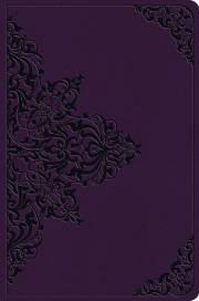 ESV Value Compact Bible-Lavender, Filgree Design TruTone | SHOPtheWORD