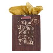 Gift Bag Medium The Lord is My Strength Psalm 28:7 | SHOPtheWORD