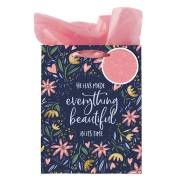 Gift Bag Medium He Has Made Everything Beautiful Ecc. 3:11 | SHOPtheWORD