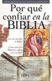 Span-Why I Trust The Bible Pamphlet (?Por Que Confiar En La Biblia? Folleto) (Pack Of 5) by Publishing Rose | SHOPtheWORD