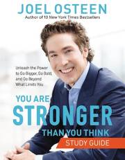 You Are Stronger Than You Think Study Guide by Joel Osteen | SHOPtheWORD