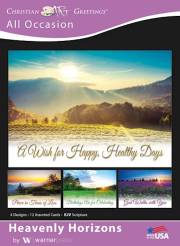 Card-Boxed-Heavenly Horizons Assorted All Occasion (KJV) (Box Of 12) | SHOPtheWORD