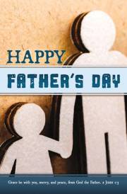 Bulletin-Happy Father's Day/Grace Be With You (2 John 1:3) (Pack Of 100) | SHOPtheWORD