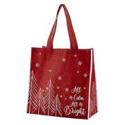 Tote Bag-Nylon-All Is Calm (13" Square/6" Gusset) | SHOPtheWORD