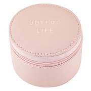 Tabletop Clock w/Alarm-Joyful Life-Blush Pink (3.25" x 4.5") | SHOPtheWORD