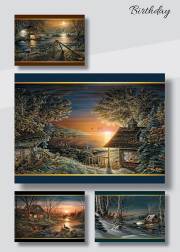Card-Boxed-Birthday-Woods & Water (Box Of 12) | SHOPtheWORD