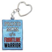 Keyring-Proud Mom Of A Frontline Warrior | SHOPtheWORD