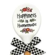 Silicone Spoon-Happiness Is Homemade (12") | SHOPtheWORD