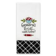 Tea Towel-Grandma's Rules (18 x 28) | SHOPtheWORD