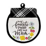 Hot Pad & Tea Towel Set-My Favorite People Call Me Mom | SHOPtheWORD