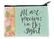 Coin Purse-Simple Inspirations-All Are Precious In His Sight (6 x 4.25) | SHOPtheWORD
