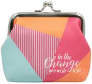 Coin Purse-Be The Change (4 x 4.25) | SHOPtheWORD