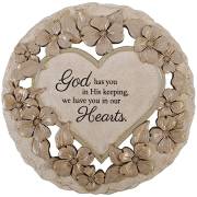 Garden Stone-In Our Hearts (9.25" x 9.5") | SHOPtheWORD