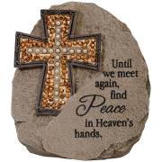 Memorial Message Stone-Beadworks-Until We Meet Again (5.5 X 4.5 X 2.5) | SHOPtheWORD