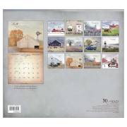 Wall Calendar-2022-Land Of Blessings w/2 Greeting Cards (13.66" X 12") (Sep) | SHOPtheWORD