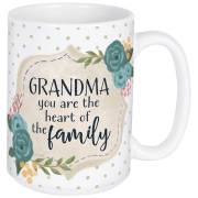 Mug-Grandma Heart w/Gift Box (15 Oz) | SHOPtheWORD