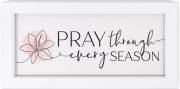 Wall Decor-Pen & Ink-Pray Through (19.25" x 9.5") | SHOPtheWORD