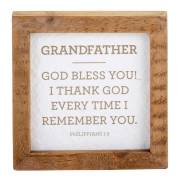 Framed Tabletop-Grandfather (5" SQ) | SHOPtheWORD