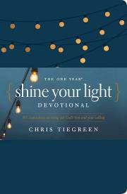 The One Year Shine Your Light Devotional (Oct) by Chris Tiegreen | SHOPtheWORD