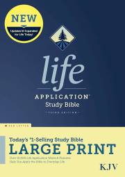 KJV Life Application Study Bible /Large Print (Third Edition)-RL-Hardcover (Oct) | SHOPtheWORD