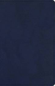 CSB Single-Column Compact Bible-Navy LeatherTouch | SHOPtheWORD