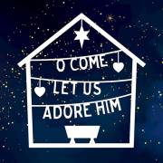 Card-Christmas-O Come! Let Us Adore him (Matthew2:2) (Pack Of 6) (Sep) | SHOPtheWORD