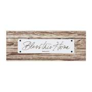 Tabletop Plaque-Bless This Home (Joshua 24:15) (8.5" x 3.25") | SHOPtheWORD